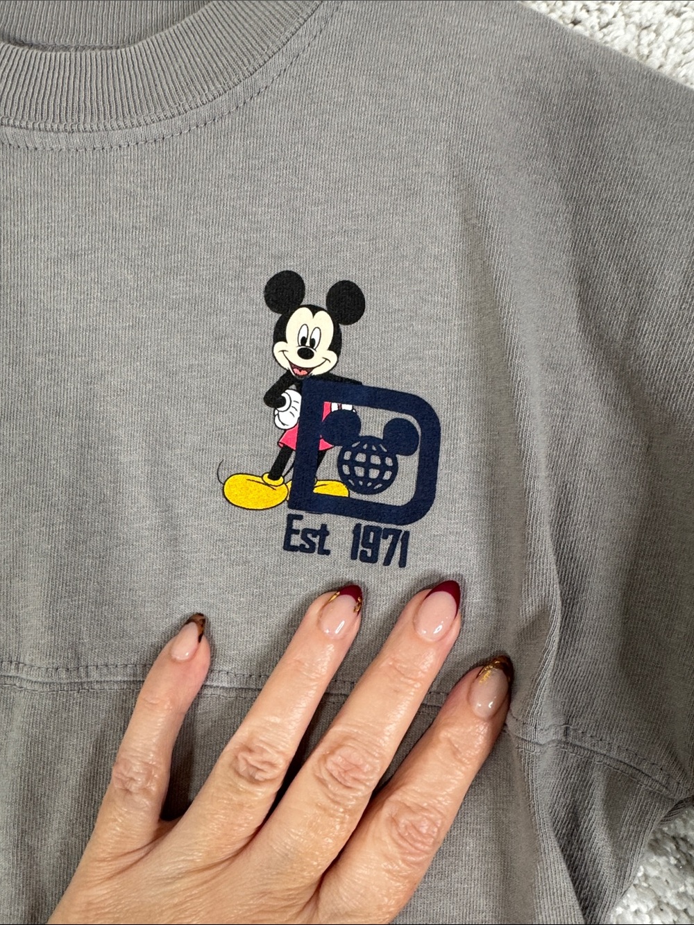Disney Spirit Jersey - Gray - Kids Small - Picture 3 of 7